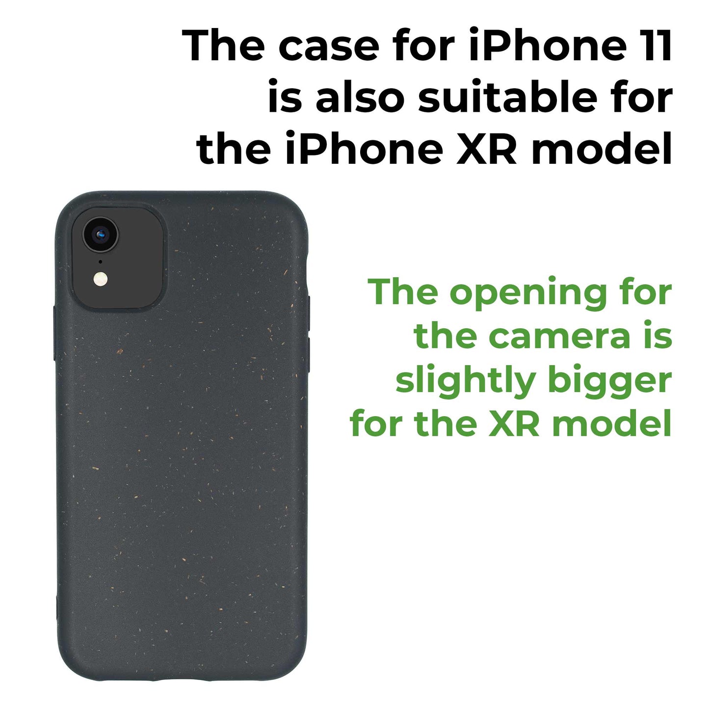 EcoShell Biodegradable phone case - Black