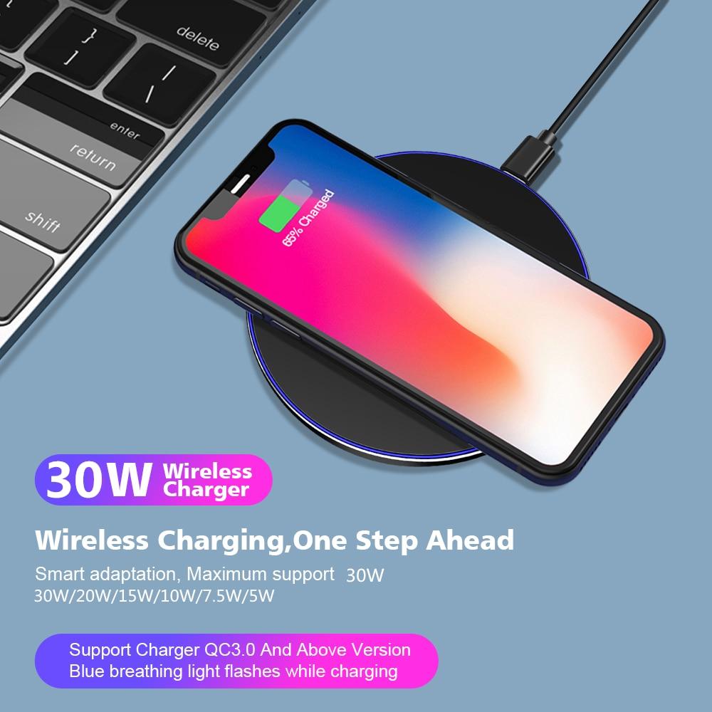 Voltair 30 – Ultra-Slim Wireless Charging Pad (30W)
