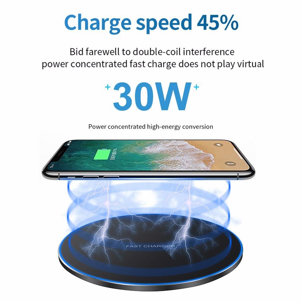 Voltair 30 – Ultra-Slim Wireless Charging Pad (30W)
