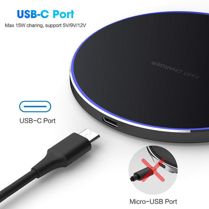 Voltair 30 – Ultra-Slim Wireless Charging Pad (30W)